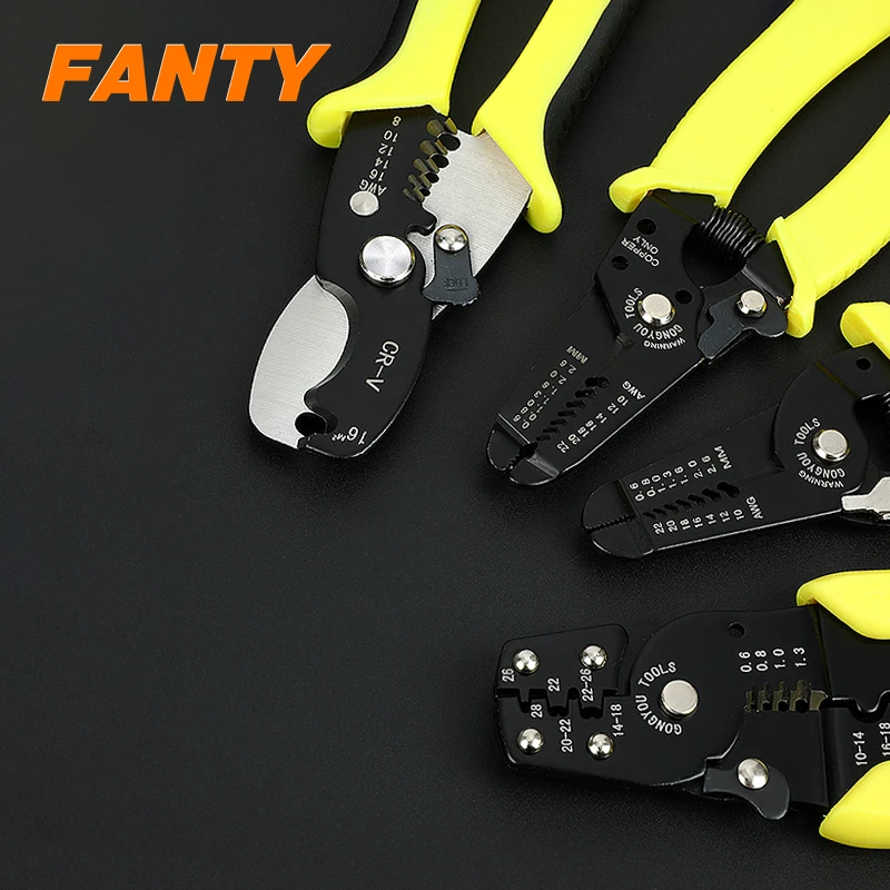 Полностью автоматический проволочный плоскогубцы для зачистки Мультитул