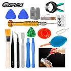 Набор отверток GZERMA 15 шт.компл. для ремонта iPhone, iPad, Macbook, набор антистатических инструментов для чистки экрана, набор ручных инструментов для самостоятельной сборки телефона