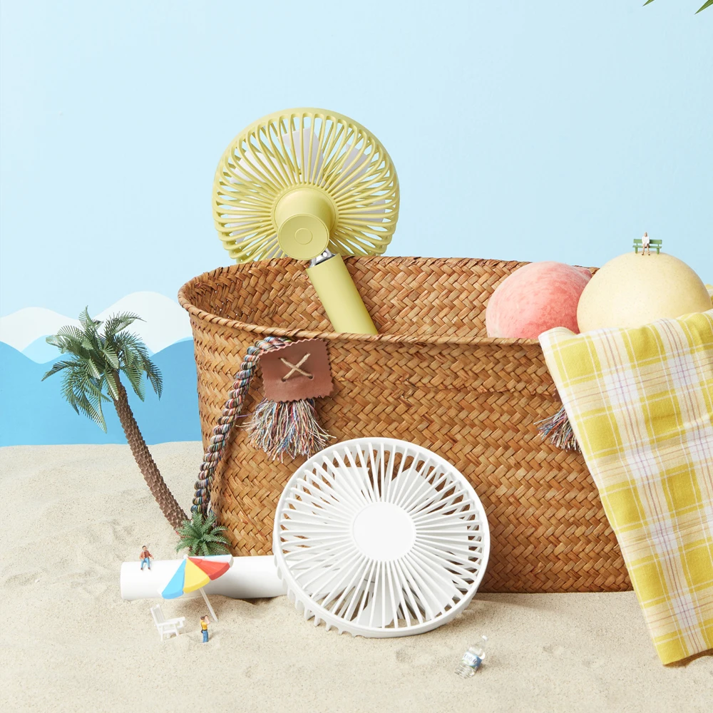 

3 Speed Mini USB Desktop Fan Personal Portable Cooling Fan with Handheld Mute Fan For Office Household Traveling Summer Use