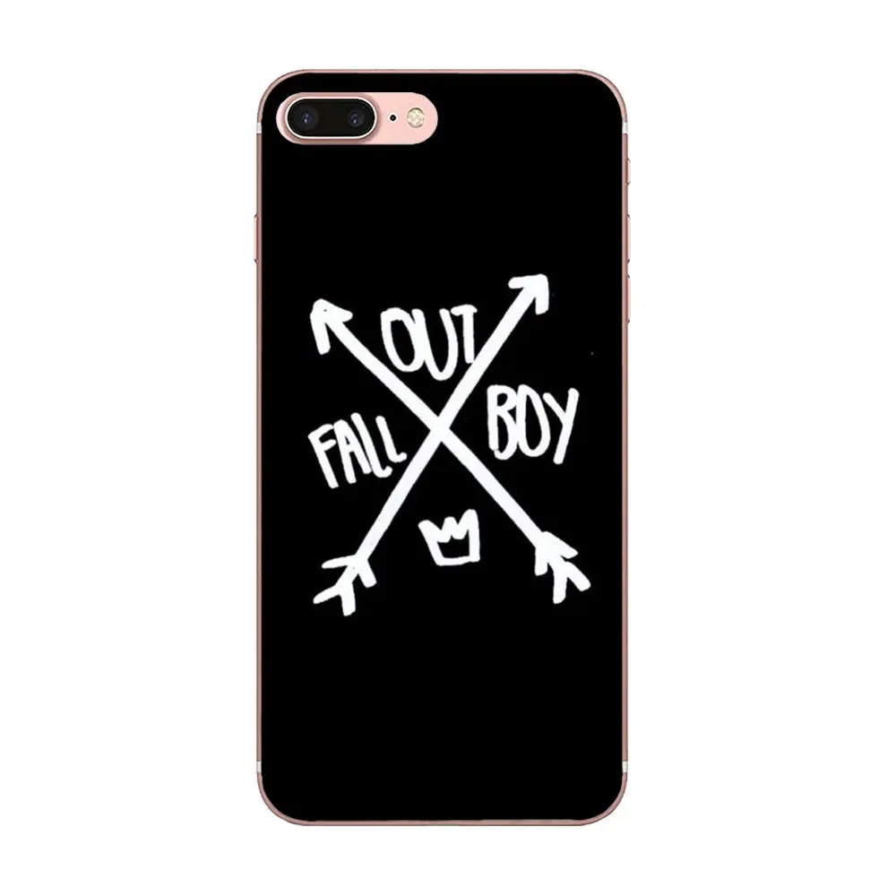 Soft Cover Fashion Fall Out Boy Fob Band For LG G2 G3 G4 G5 G6 G7 K4 K7 K8 K10 K12 K40 Mini Plus Stylus ThinQ 2016 2017 2018 | Мобильные