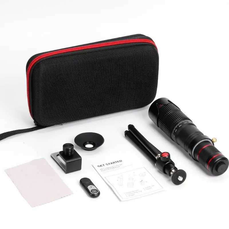 

ALLOET 4K HD 36X Optical Telescope Zoom Phone Camera Lens Telephoto Lens For iPhone Xiaomi Smartphone Lenses lente para celular