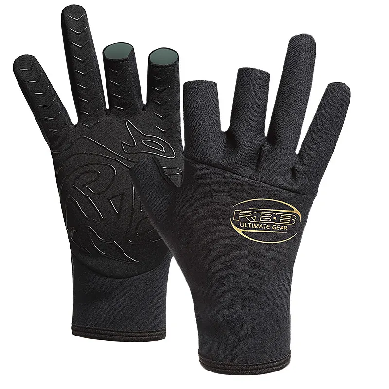 Япония RBB Зимние перчатки для рыбалки мужские неопреновые водонепроницаемые