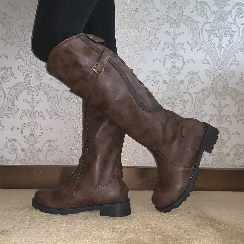 Горный всадник Снежная река Длинные сапоги для верховой езды от Rideaway Winter Boot Woman Knee