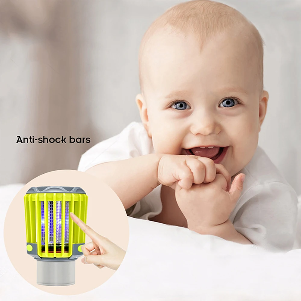 

3-in-1 Multifunctional Eletric Lamp IP67 Waterproof Camping Lantern USB Rechargeable Zapper Light outdoor Camping Equipment