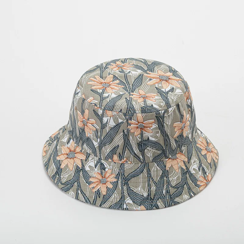 2022 Spring Cotton Panama Bucket Hat Women Sun Hats Men Hip Hop Outdoor Trip Caps Beach Protect Fishing Unisex Bonnet | Аксессуары для