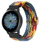 Ремешок Плетеный для Samsung Galaxy Watch 3 4 46 мм 42 мм, браслет для соло Active 2 40 мм 44 мм Gear S3 GT2, 20 мм 22 мм