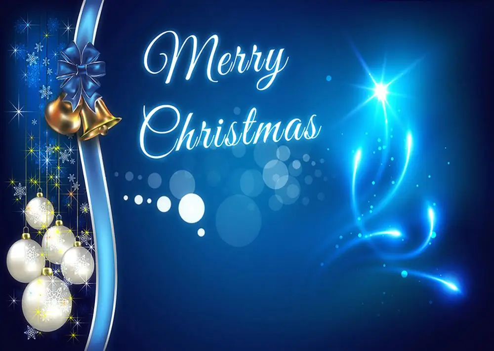 Рождественский синий фон для фотосъемки|Фон фотосъёмки| |