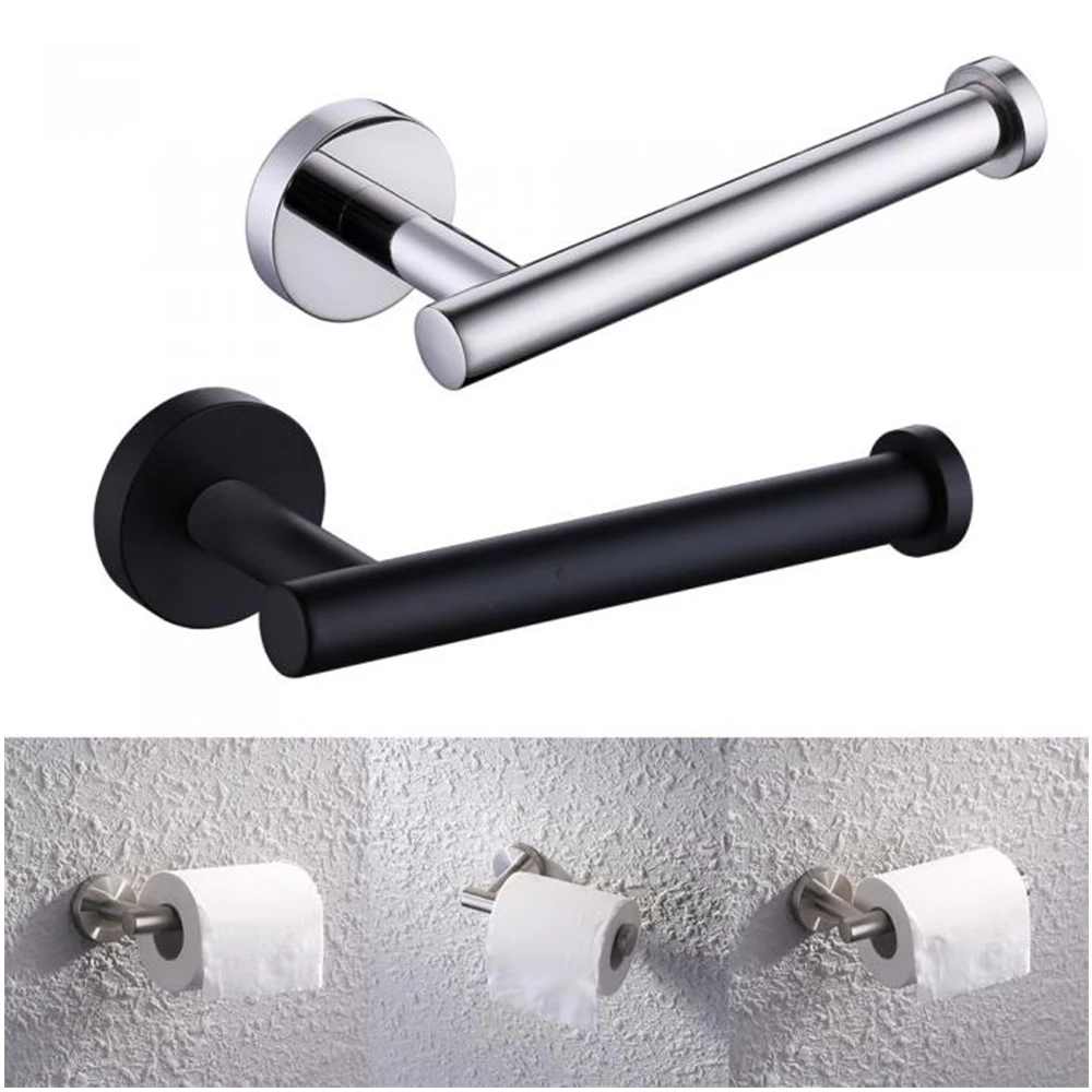 

Держатель для туалетной бумаги из матового никеля, держатель для рулона бумаги из нержавеющей стали, настенное крепление для ванной, держат...