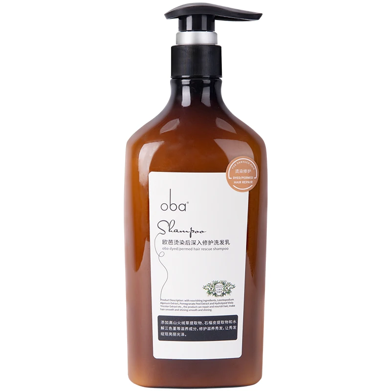 Шампунь для восстановления окрашенных/завитых волос Oba окрашенный и