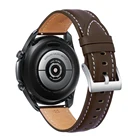 Ремешок для часов Galaxy Watch 3, из натуральной кожи, мужской, женский, Повседневный, Спортивный, регулируемый, сменный ремешок, аксессуары для часов