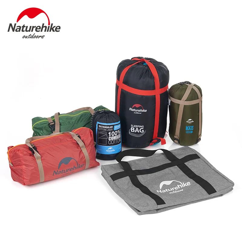 Naturehike 45L/100L Высококачественная нейлоновая вместительная сумка для багажа