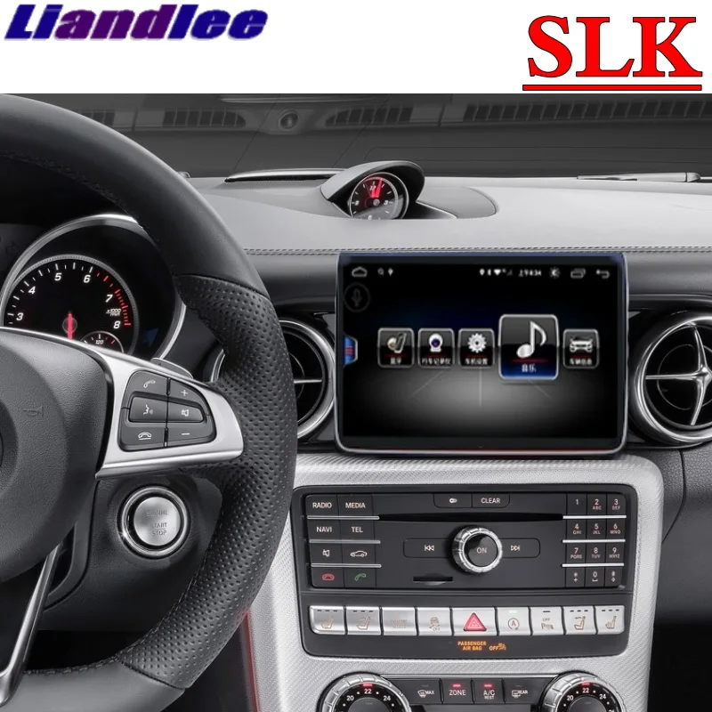 Для Mercedes Benz MB SLK SLK200 SLK350 R172 2009 ~ 2015 NTG CarPlay автомобильный мультимедийный плеер NAVI Radio