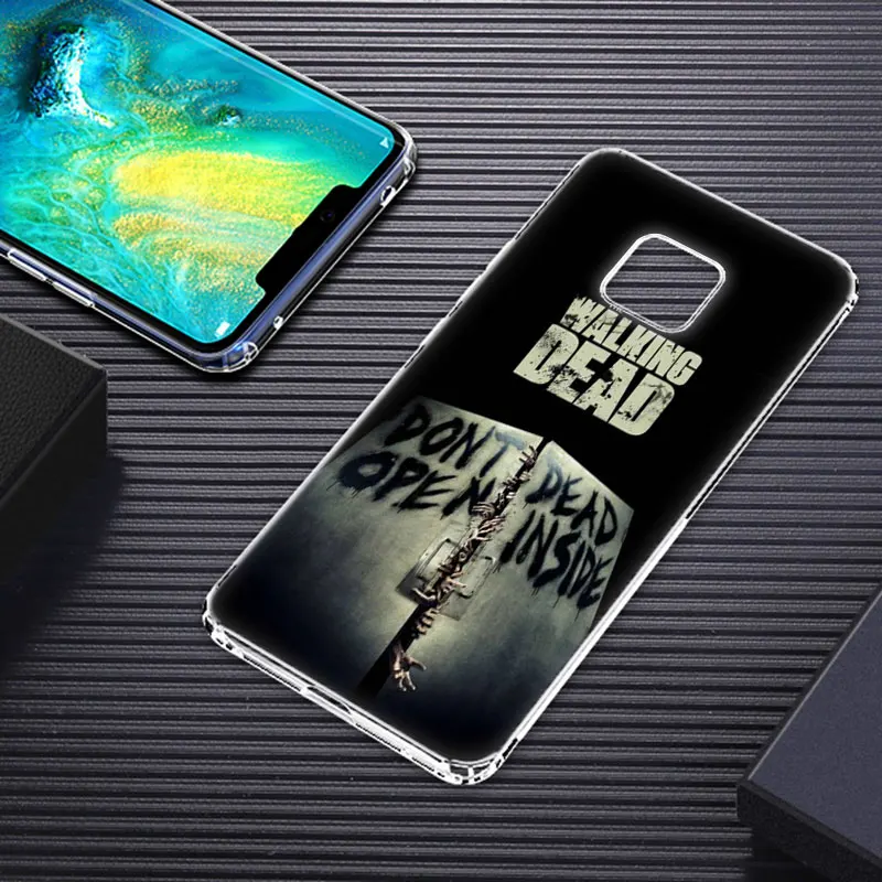 Hot The Walking Dead hero Soft Silicone Phone Case for Huawei Mate 30 20 10 Lite Pro Y9 Y7 Y6 Prime Y5 2019 2018 2017 Cover | Мобильные
