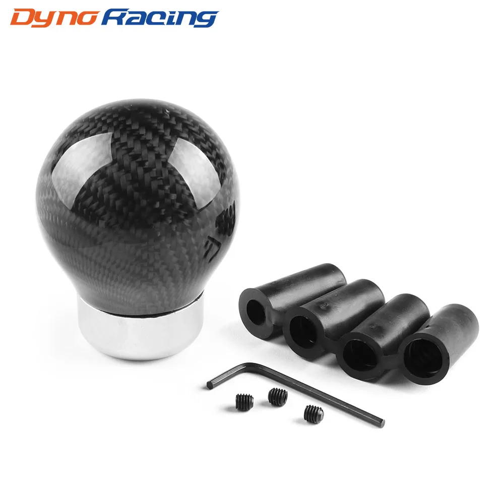 Real Carbon Fiber Gear Shift knob Manual Transmission Universal Knob Without Number BX101636 | Автомобили и мотоциклы
