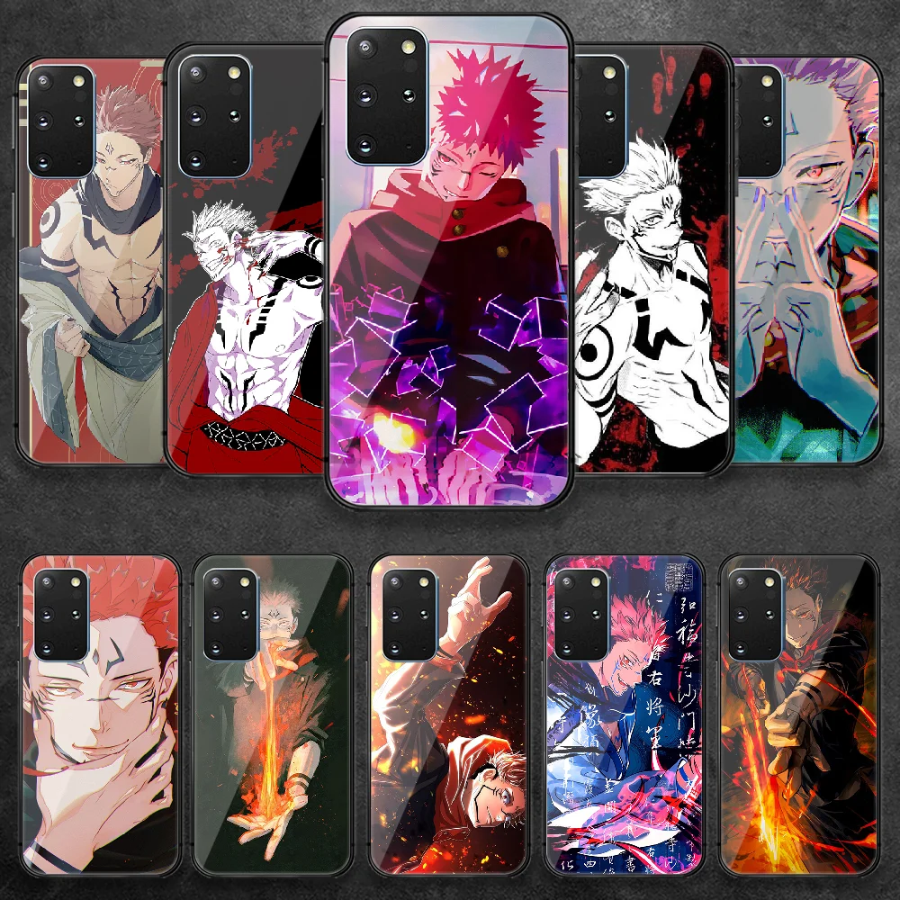 

Jujutsu Kaisen Itadori Yuji Tempered Glass Phone Case Cover For Samsung Galaxy Note S 8 9 10 20 21 E Plus Ultra M 31 51 FE Tpu