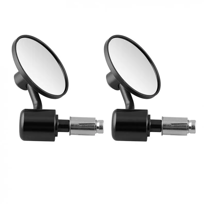 1 пара зеркало заднего вида для мотоцикла Круглый Руль конец боковое | Автомобили