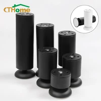 4pcs adjustable table legs for furniture metal tv cabinet bed sofa feet thickened stainless steel bathroom cupboard legs foot