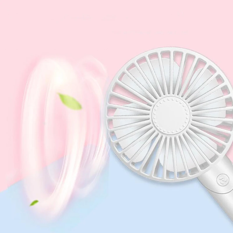 Mini USB Charging Fan Portable Aromatherapy with Mobile Phone Holder Handheld Or Desktop Dual-Use Electric | Бытовая техника