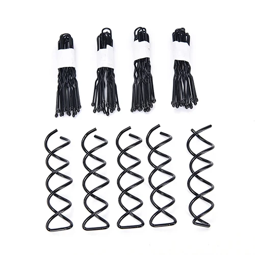 9 в 1 Pro Пучок Волос Клипмейкер колодки шпильки роликовые кос твист губка Средства