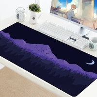 900x400mm mousepad for deep forest sunset laptop gamer mousepad xxl gaming mouse pad large locking edge keyboard deak mat carpet