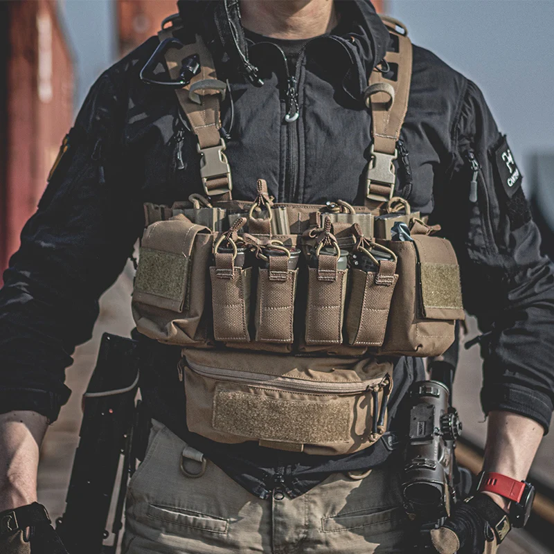 Фото PEW TACTICAL D3CRX Tactical Chest Rig Haley Strategic Airsoft охотничий тактический жилет CR02 №5