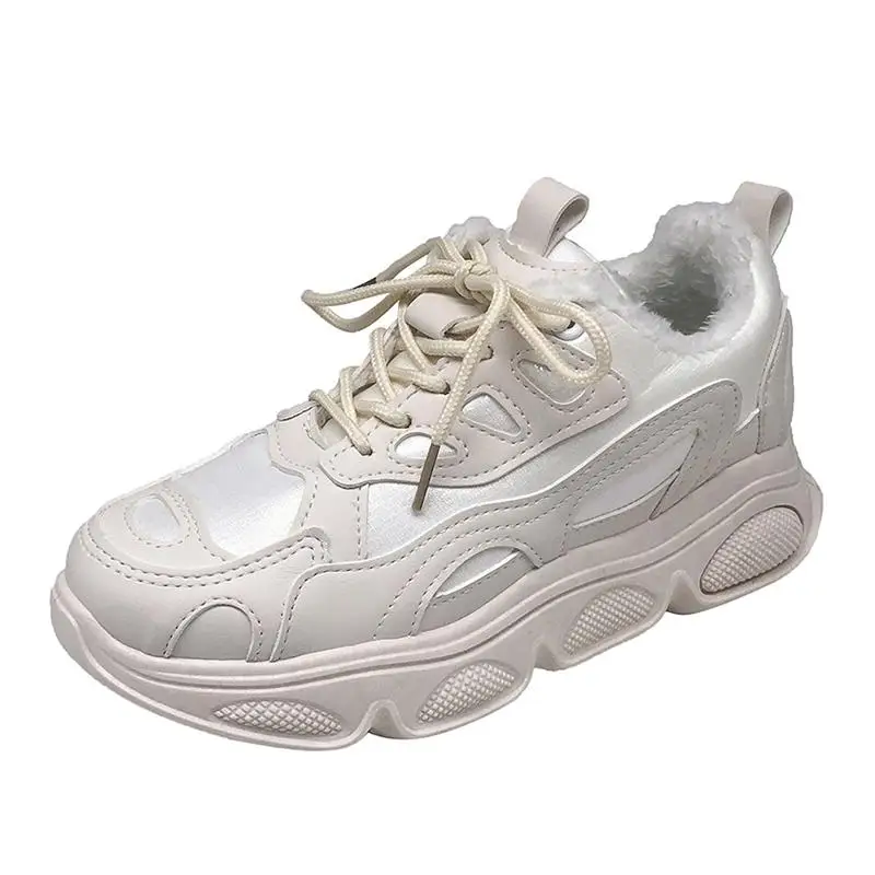 

Winter Shoes Womens Tennis Platform Sneakers Women Shoes Casual Sneaker Tenis Woman Fashion 2020 Trend Fur Black Sneakers Women
