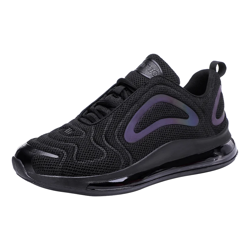 Новинка года; спортивная обувь; дышащие кроссовки для бега; zapatillas hombre Deportiva; Высококачественная обувь; мужские кроссовки для тренировок - Цвет: Черный
