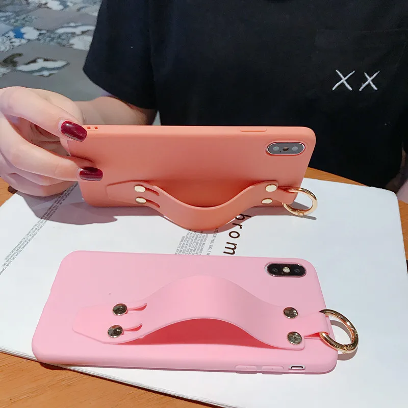 Цветной чехол для Xiaomi Redmi 7 / note силиконовый однотонный мягкий карамельных цветов