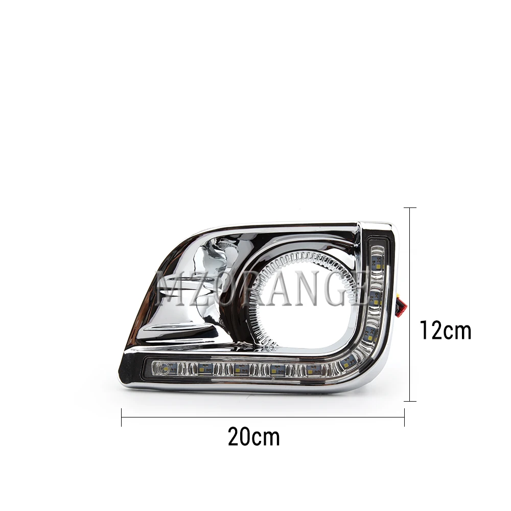 Для Toyota Land Cruiser Prado 150 FJ150 LC150 2010 2011 2012 2013 дневные ходовые огни DRL Противотуманные фары Крышка дальнего света