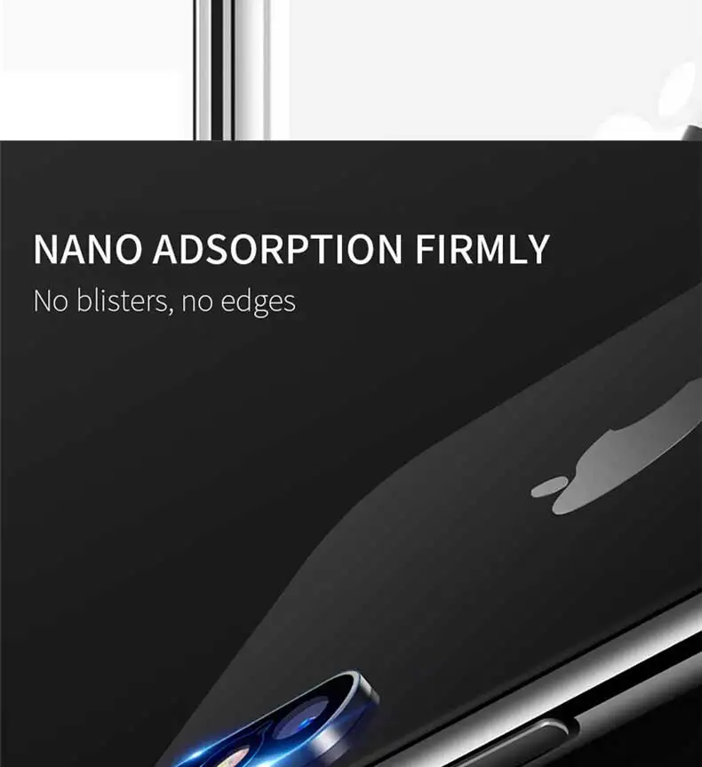 99D Защитное стекло для задней линзы на iPhone X XS Max XR Xs 7 8 6 6S Plus 7 8 X защитная пленка для экрана камеры из закаленного стекла