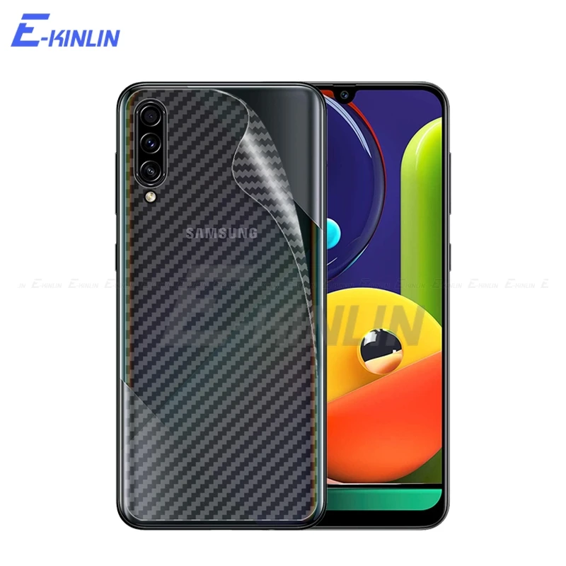 3D Защитная пленка для задней панели из углеродного волокна Samsung Galaxy A21s A30s A20s A10e A10s