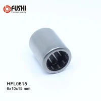 hfl0615 bearing 61015 mm 5pcs drawn cup needle roller clutch fcb 6 needle bearing