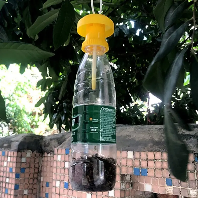 2Pcs Fruit Fly Trap Killer Plastic Trap Catcher Insect control Farm Orchard