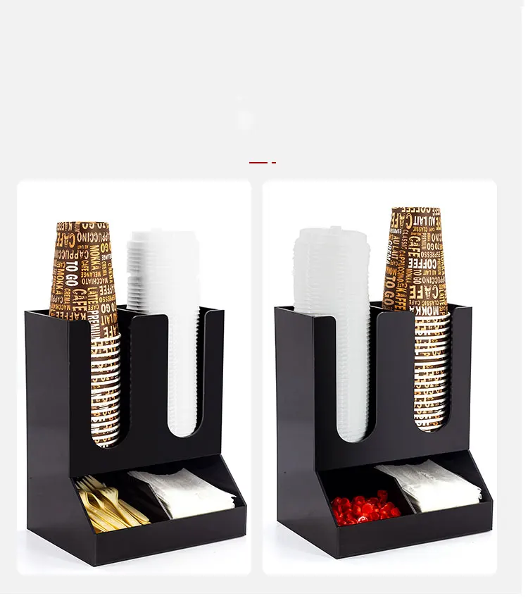 Черный акриловый держатель для кофейных капсул Nespresso 1 шт. стойка хранения 20