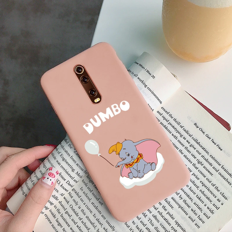 Прекрасный чехол для Xiaomi Redmi Note 7 6 5 5A 4 4X K20 Pro слон Дамбо силиконовый Мягкий ТПУ
