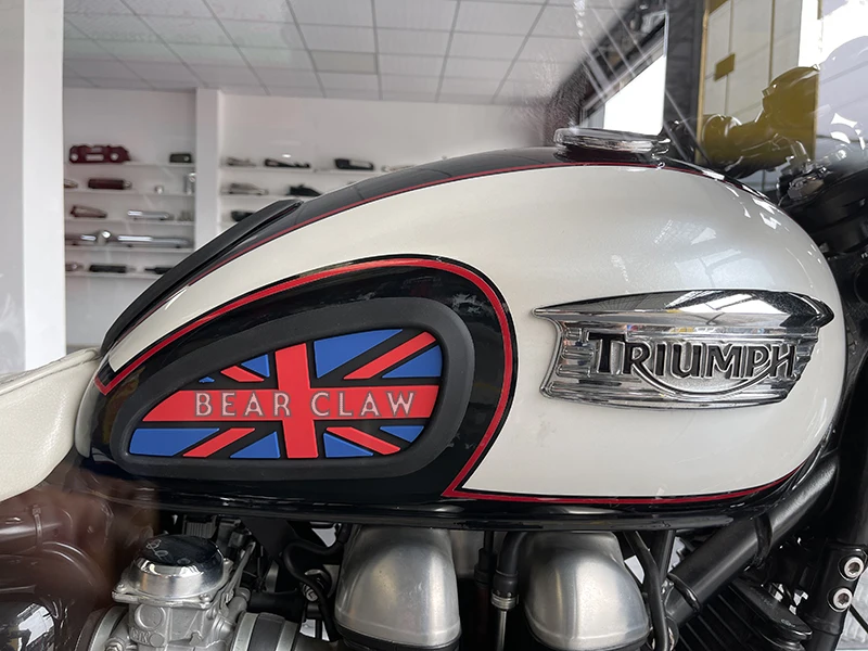 Коврики для бака мотоцикла в стиле ретро универсальные накладки на колено