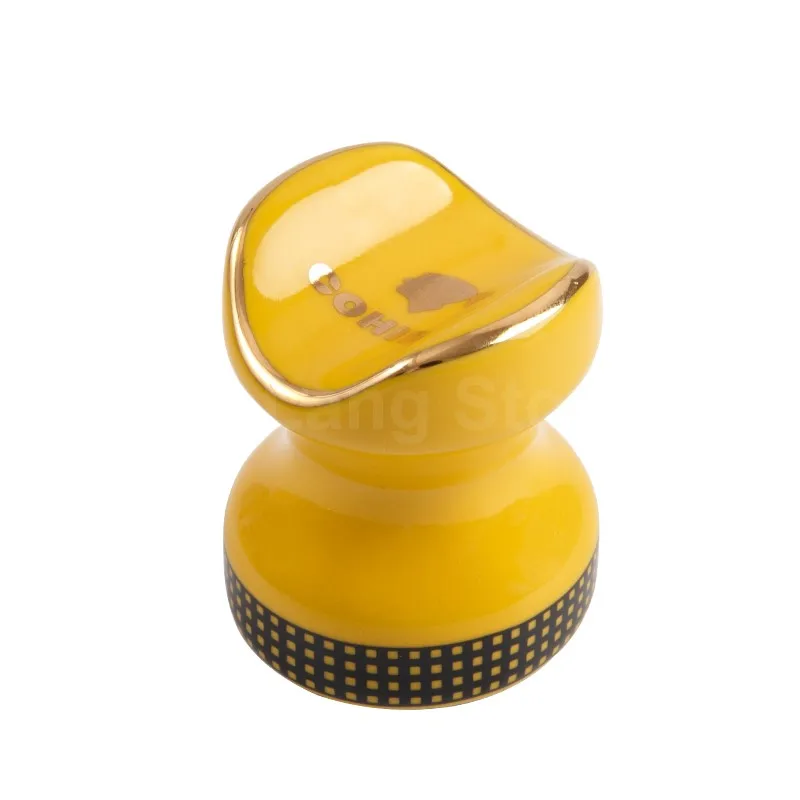 COHIBA Желтый классический керамический портативный дорожный держатель для сигар