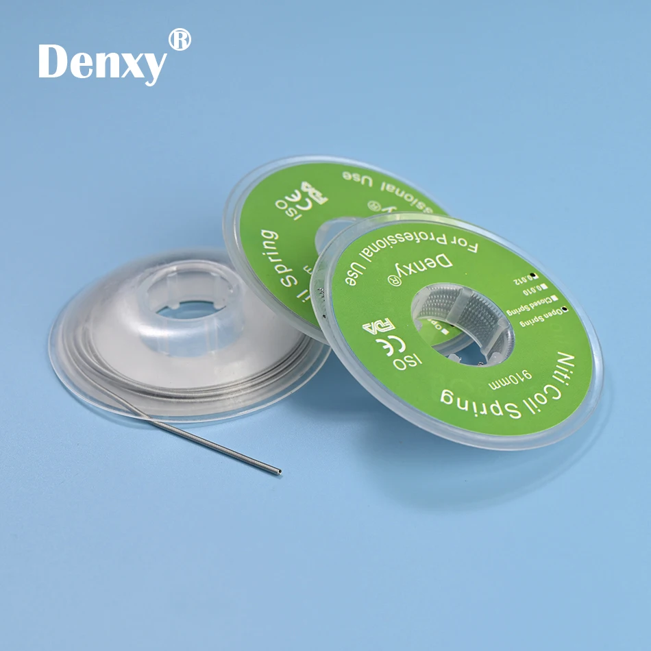 Ортодонтическая пружина Denxy 4 шт./лот с замкнутой пружиной пружинная