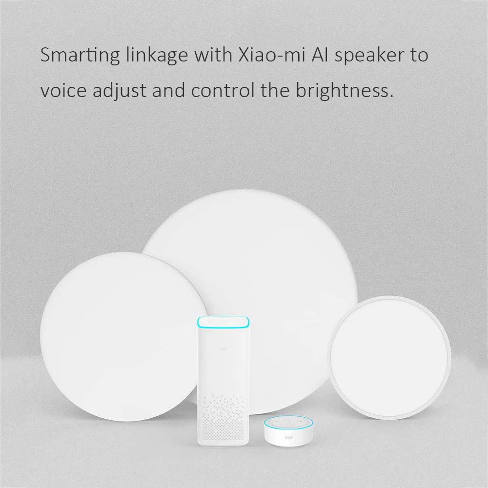 Yeelight JIAOYUE 50 Вт светодиодный потолочный светильник с дистанционным голосовым управлением с регулируемой яркостью RGB светильник ing для Xiaomi спальни гостиной столовой