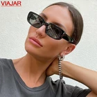 Новинка 2021, Модные Винтажные Солнцезащитные очки, женские брендовые дизайнерские ретро солнцезащитные очки, женские прямоугольные солнцезащитные очки, женские очки UV400