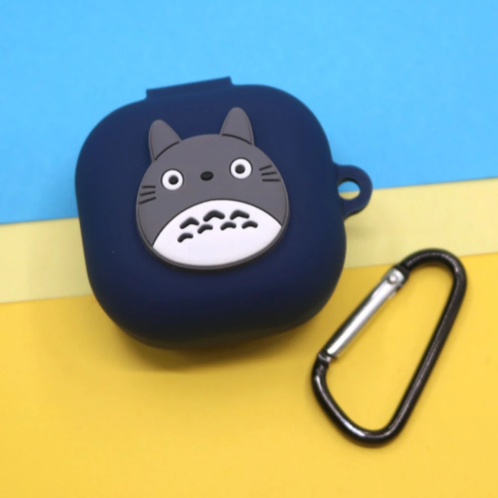 

Cute Soft Silicone Cover for Samsung Galaxy Buds Live 2020 Case Bluetooth Earphone Wireless Headphone Protective Box Headset Bag