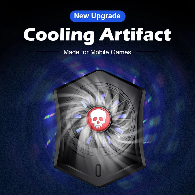 KUULAA Phone Cooler Cooling Fan Mobile Radiator For iPhone Samsung Xiaomi Portable IOS Android Game | Мобильные телефоны и