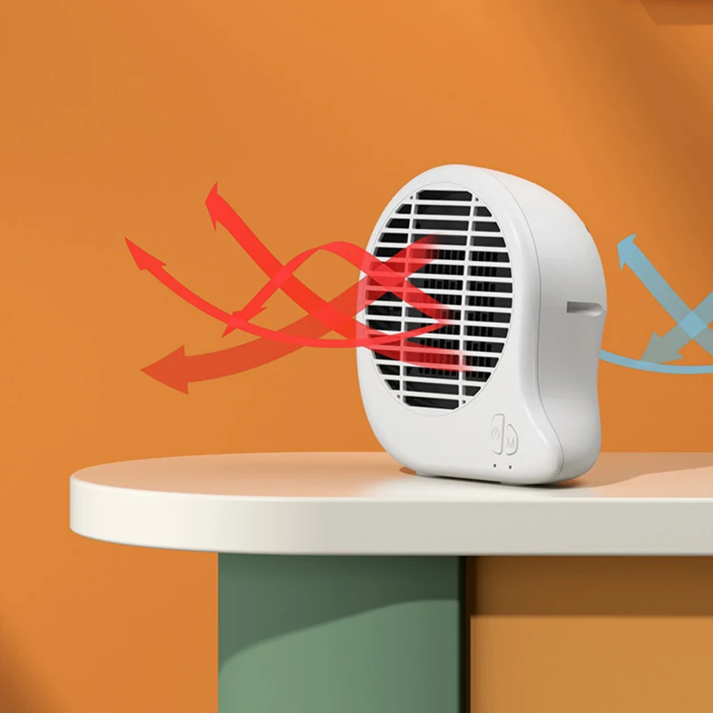 barato Nova Nj01s Elétrico Inverno Aquecedor De Mesa Velocidade Aquecedor Desktop Pequeno Aquecedor Purificador Ar Plug Eua