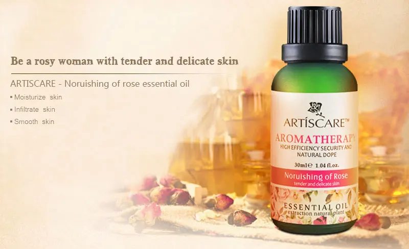 ARTISCARE Global of Rose Essential Oil 30 мл Anti Winkle Anti-возрастной бриллиантовое массажное масло для