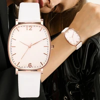 minimalis branded quartz watch womens watches luxury leather clock gift to girlfriend wristwatch montre femme relogio feminino