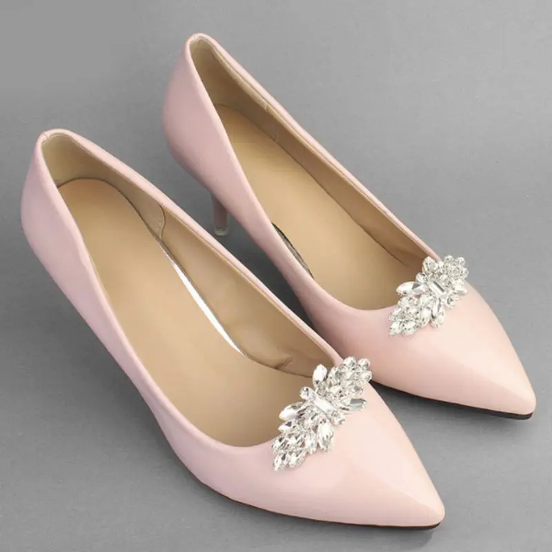 2 шт. зажим для обуви свадебные туфли на высоком каблуке женские украшения