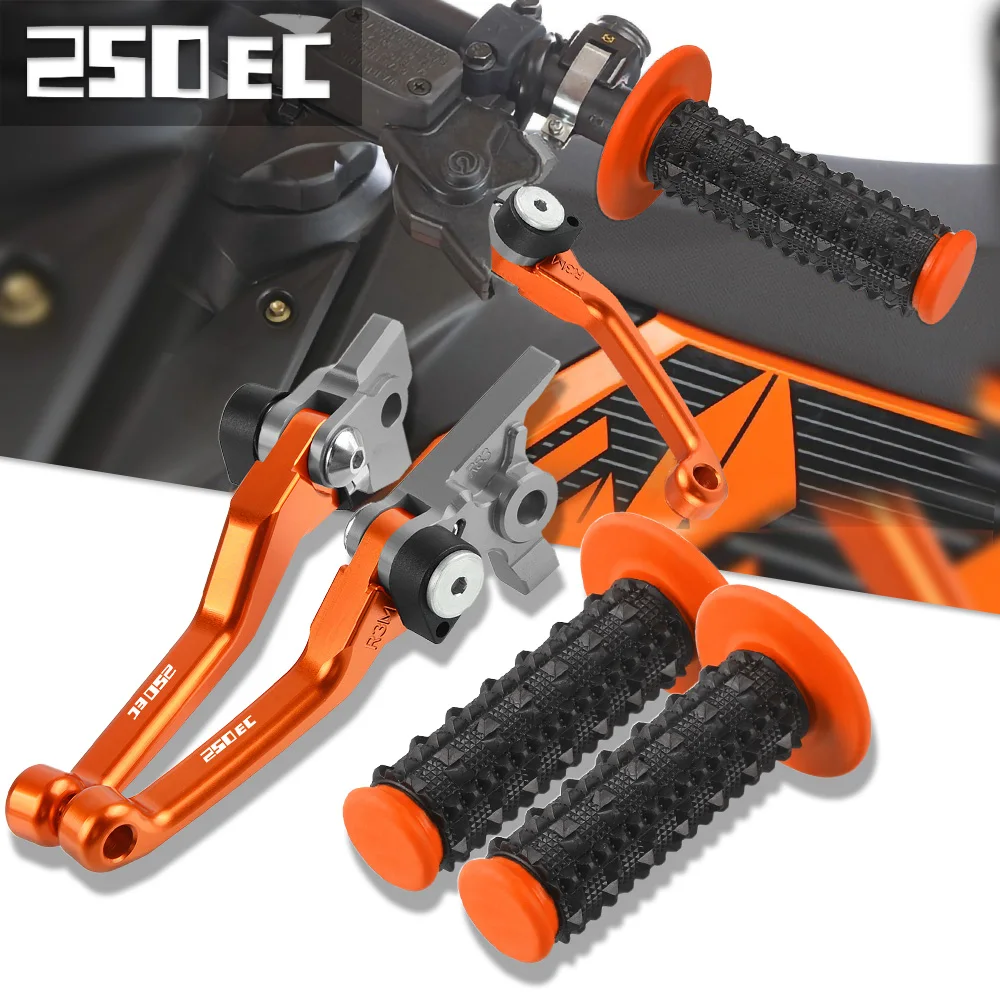 

Hand Grips Handlebar Brake Clutch Levers FOR GASGAS 250EC 2005 2006 2007 2008 2009 2010 2011 2012 2013 2014 2015 2016 2017 2018