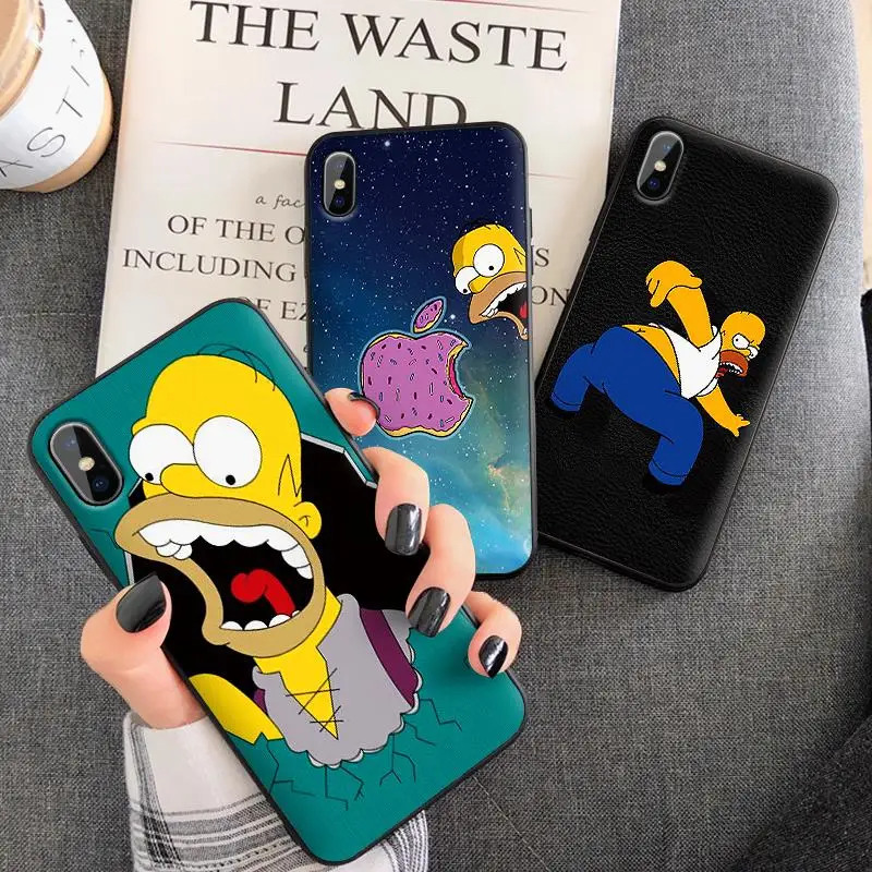Simpsons FOR Xiaomi mi 9T A3 PRO MI 6X MIX 2S 3 F1 9 CC9E CC9 8 A2 LITE SE Phone Back Cover Gift | Мобильные телефоны и