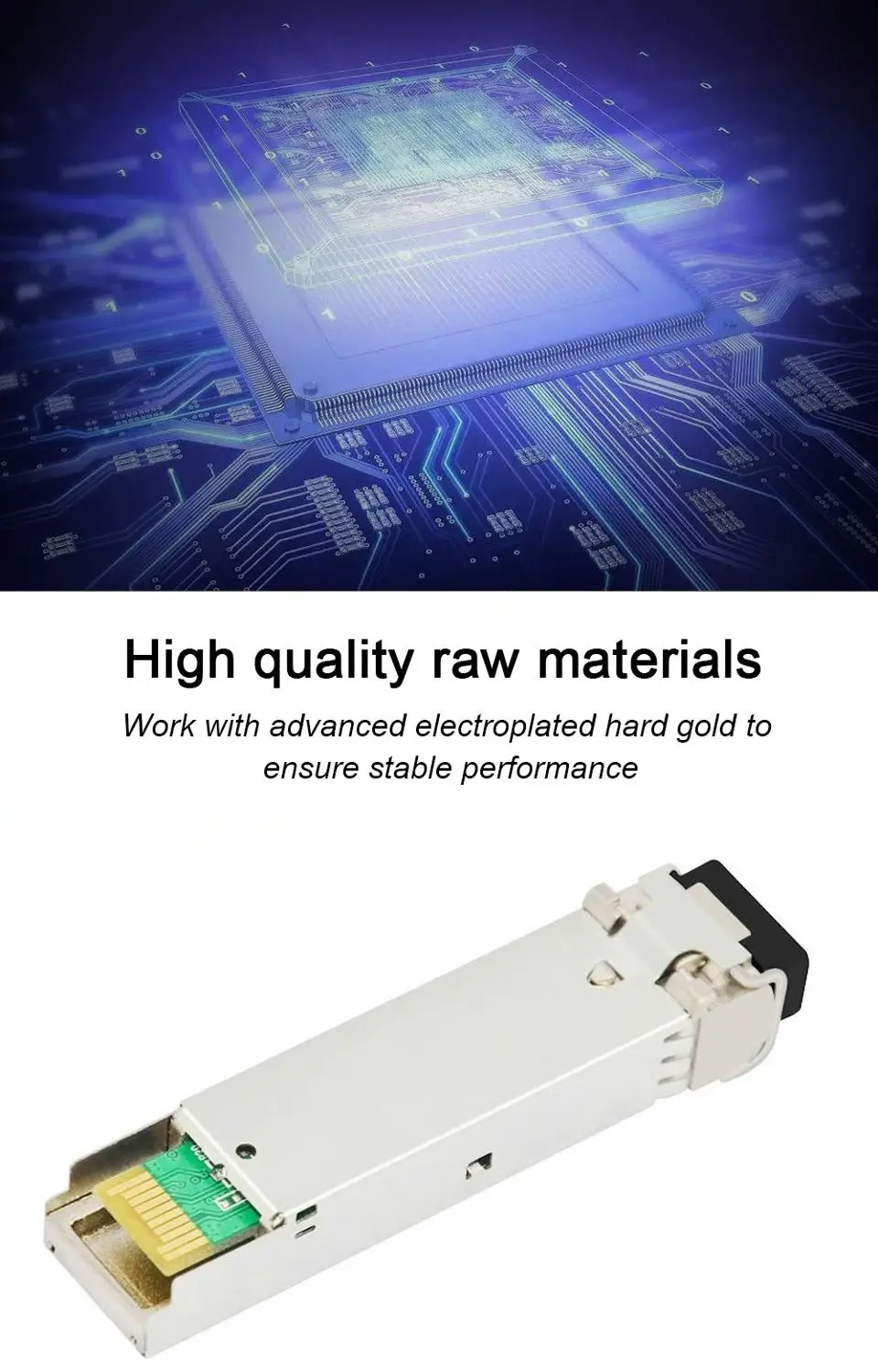 Для совместимой модели D link модуль приемопередатчика BIDI SFP TX1310/RX1550nm 1 25G 40km|sfp transceiver