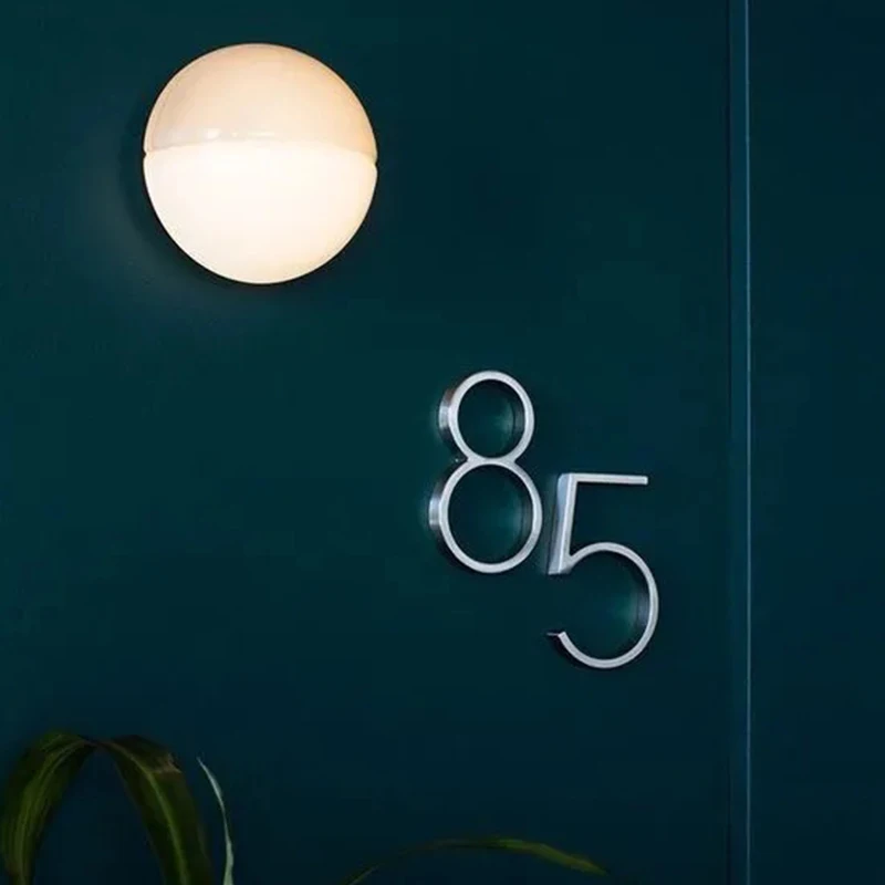 6CM 3D House Number Door Plate Home Street Mailbox Stickers Numbers Flat number Hotel Outdoor | Обустройство дома